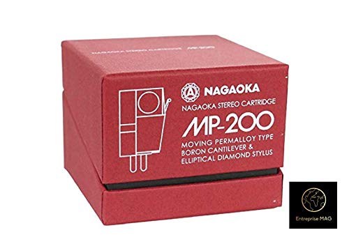 Nagaoka MP-200 DJ Turntable Stereo Cartridge Elliptical Diamond Stylus