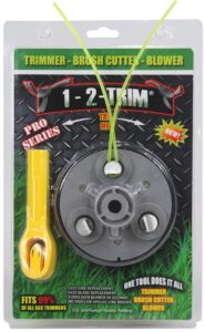 1-2-trim pro series blade - line - blower gas trimmer universal weed eater head replacement