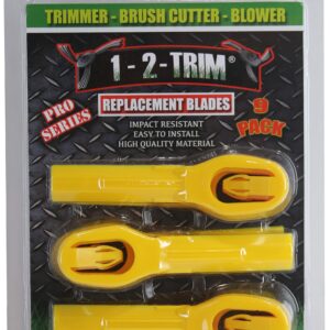 1-2-trim Pro Series Replacement Blades, 9 Piece