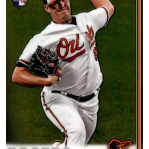 2019 Topps Chrome #121 Josh Rogers Baltimore Orioles Rookie Baseball Card