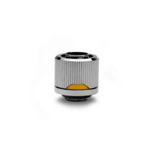 EKWB EK-Quantum Torque STC-12/16 Compression Fitting for Soft Tubing, 12/16mm (7/16" ID, 5/8" OD), Black Nickel