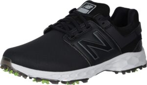 new balance men's linkspro golf shoe, black, 8 wide