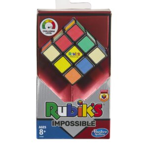rubik's impossible puzzle; original rubik's product; 3 x 3 lenticular puzzle; rubik's cube color change puzzle for kids ages 8 and up (e8069)
