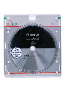 bosch professional circular saw blade standard for wood (wood, 305 x 30 x 2.2 mm, 60 teeth accessories, battery circular saw)