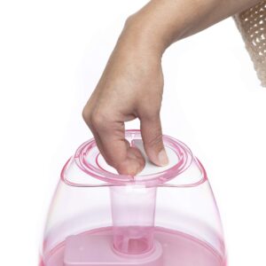 Safety 1st Filter Free Cool Mist Humidifier, Pink, Pink