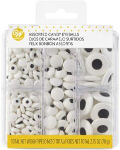 food items decorations, us:one size, assorted candy eyeballs tackle box