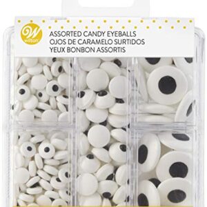 Food Items Decorations, us:one size, Assorted Candy Eyeballs Tackle Box