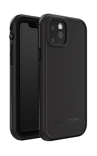 LifeProof iPhone 11 Pro FRĒ Series Case - BLACK, waterproof IP68, built-in screen protector, port cover protection, snaps to MagSafe