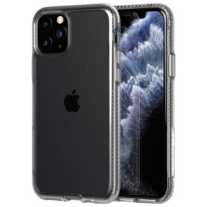 tech21 pure clear for apple iphone 11 pro phone case - with 10ft drop protection, transparent