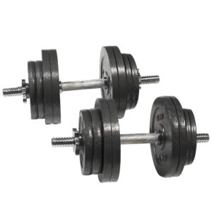 cap barbell 30-pound adjustable dumbbell weight (pair)