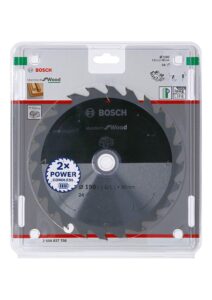 bosch professional 2608837708 blade standard (for wood, 190 x 30 x 1.6 mm, 24 teeth accessories: cordless circular saw)