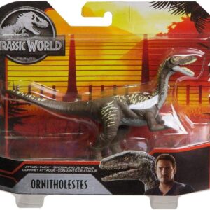 Jurassic World Toys Attack Pack Ornitholeste Dinosaur, Multicolor (GJN58)