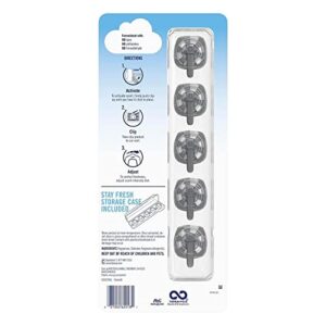 Febreze Car Air Freshener, Set of 5 Clips, Linen & Sky - up to 150 Days