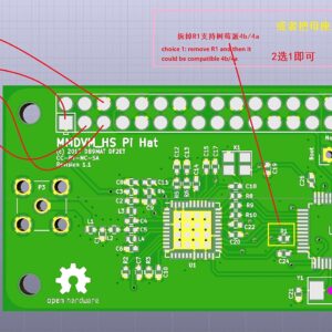 AURSINC MMDVM Hotspot Board (V1.5.2) + Antenna Support UHF VHF Support P25 DMR YSF DSTAR NXDN POCSAG for Raspberry Pi-Zero W, Pi 3 (OLED Board)