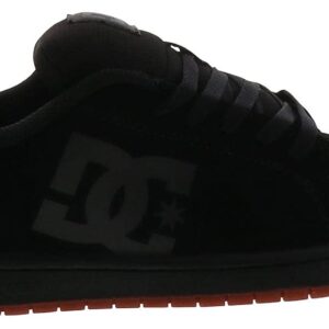 DC Gaveler Casual Low Top Skate Shoes Sneakers Black/Gum 9 D (M)