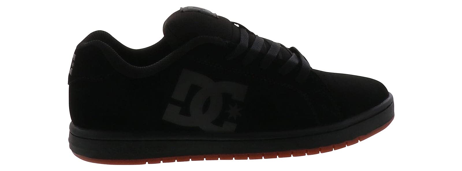 DC Gaveler Casual Low Top Skate Shoes Sneakers Black/Gum 9 D (M)