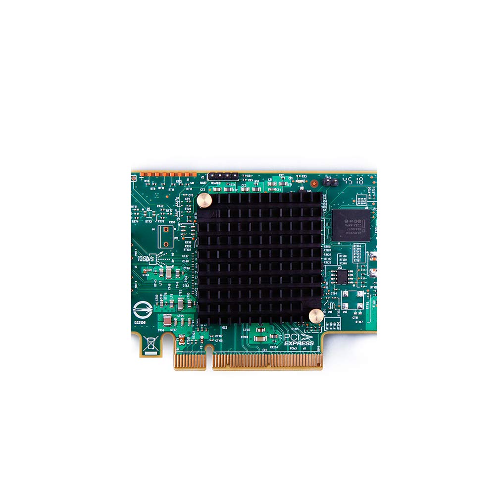 12G External PCI-E SAS/SATA HBA Controller Card, Broadcom's SAS 3008, Compatible for SAS 9300-8E