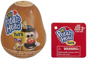 potato head mr tots collectible figures; mini collectible toys for kids ages 3 & up; mr. characters
