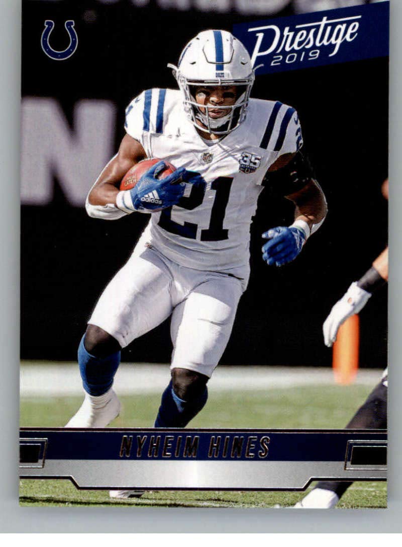 2019 Panini Prestige #48 Nyheim Hines Indianapolis Colts Football Card