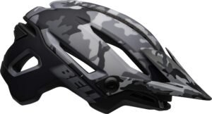 bell sixer mips adult mountain bike helmet - matte/gloss black camo (2024), large (58-62 cm)