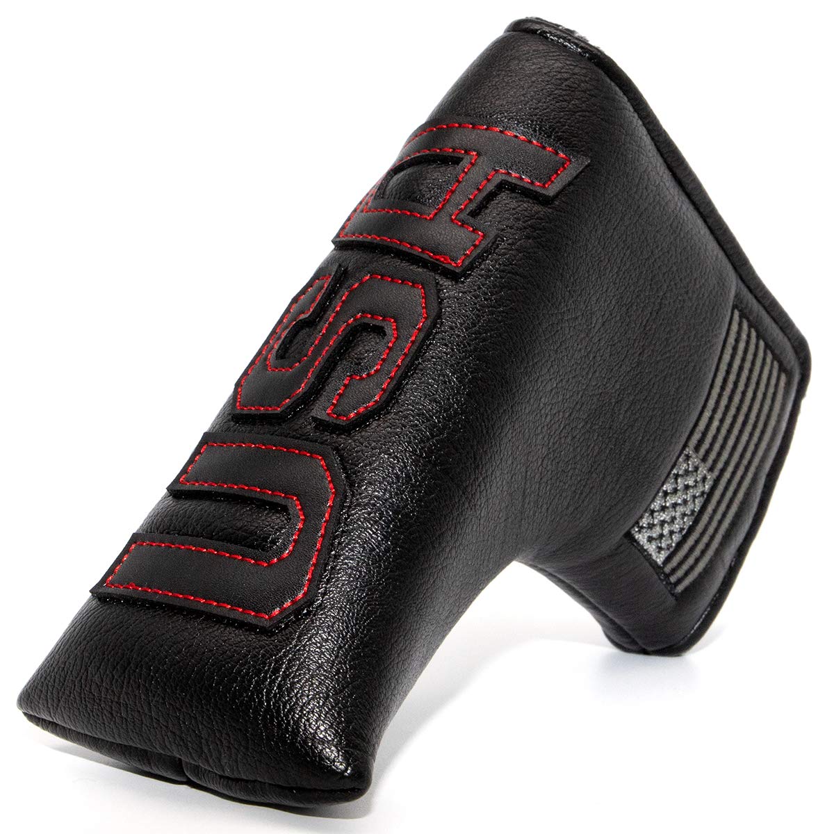 Golf Putter Cover Blade,USA Putter Headcovers Golf Club Head Covers for Putter Leather Golf Putter Head Covers with Magnetic for Odyssey Scotty Cameron