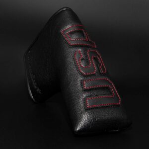 Golf Putter Cover Blade,USA Putter Headcovers Golf Club Head Covers for Putter Leather Golf Putter Head Covers with Magnetic for Odyssey Scotty Cameron