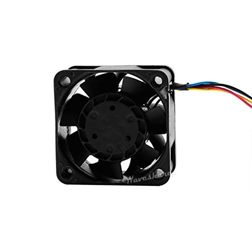 Waveshare Dedicated Cooling Fan for NVIDIA Jetson Nano Developer Kit PWM Speed Adjustment Stong Cooling Air 4PIN Reverse-Proof Connector 5V 40mm×40mm×20mm