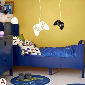 FlyWallD Game Wall Decal Boys Gamer Room Gaming Decals Bedroom Decor Video Game Controller Vinyl Art Stickers