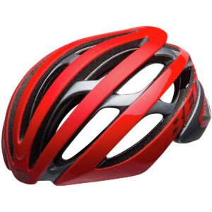 bell z20 mips adult road bike helmet - matte/gloss red/gray (discontinued), small (52-56 cm)