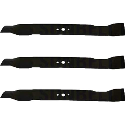 (3 Pack) Premium Medium Lift Replacement XHT Lawn Mower Blade Fits Husqvarna 531 30 72-35 | 21" x 2.25" / 0.625" Hole