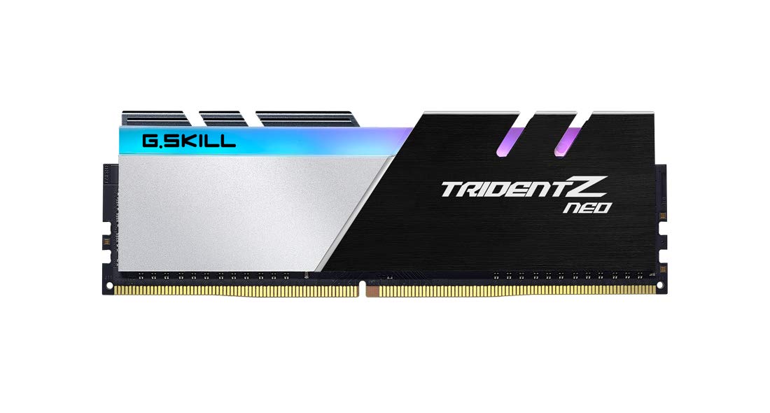 G.SKILL Trident Z Neo Series (Intel XMP) DDR4 RAM 64GB (4x16GB) 3600MT/s CL16-19-19-39 1.35V Desktop Computer Memory UDIMM (F4-3600C16Q-64GTZNC)