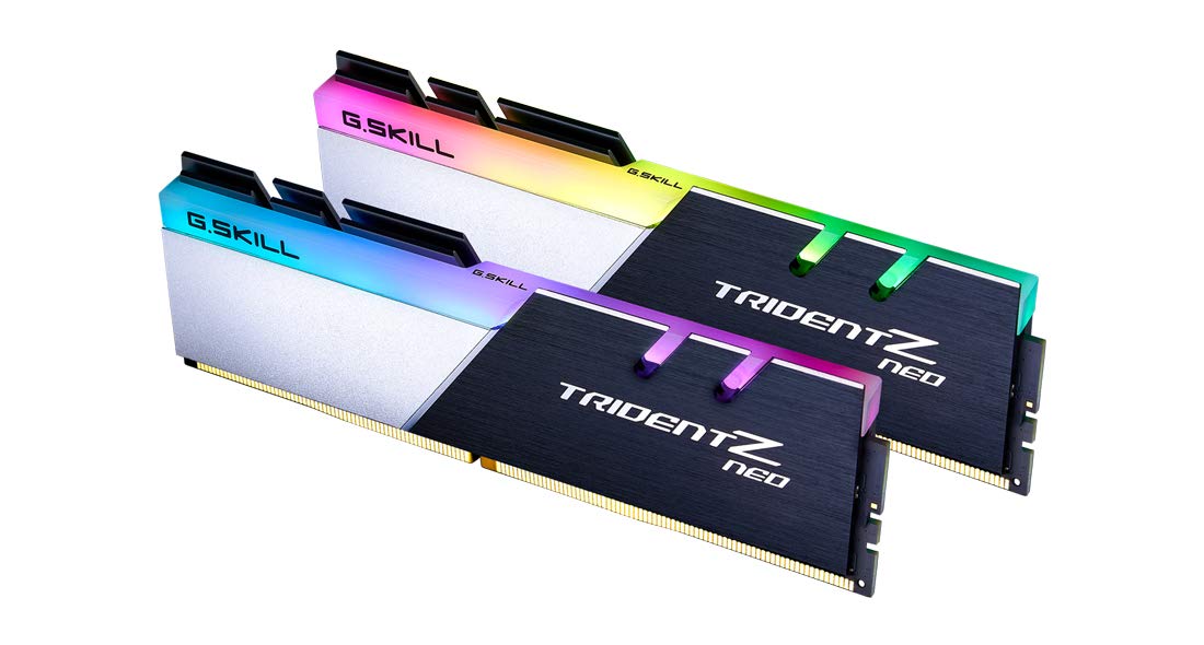 G.SKILL Trident Z Neo Series (Intel XMP) DDR4 RAM 64GB (4x16GB) 3600MT/s CL16-19-19-39 1.35V Desktop Computer Memory UDIMM (F4-3600C16Q-64GTZNC)