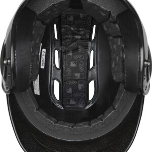 Rawlings | R16 VELO Baseball Batting Helmet | Junior (6 3/8" - 7 1/8") | Black