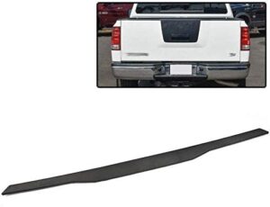 pit66 tailgate cover cap compatible with nissan titan pickup 2004-2012 replaces 934867s200, 93486-7s200 top protector trim molding