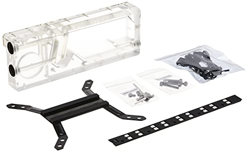 Phanteks Glacier R220C Combo Reservoir for DDC Pump, Transparent Acrylic Backplate, Integrated Digital-RGB Lighting