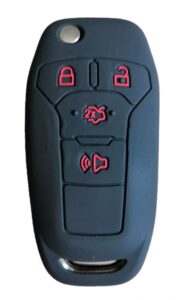 ford fusion key fob cover：key shell fit for ford fusion keyless remote case replacement 2013 2014 2015 2016 | | n5fa08taa 164r7986