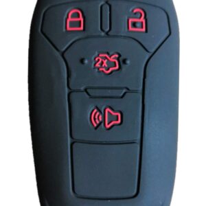 Ford Fusion Key Fob Cover：Key Shell Fit for Ford Fusion Keyless Remote Case Replacement 2013 2014 2015 2016 | | n5fa08taa 164r7986