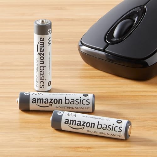 Amazon Basics 150-Pack AAA Alkaline Industrial Batteries, 1.5 Volt, 5-Year Shelf Life