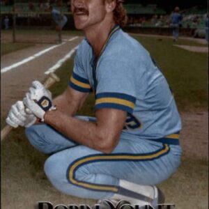 2019 Stadium Club Baseball #182 Robin Yount Milwaukee Brewers Official Topps MLB Trading Card