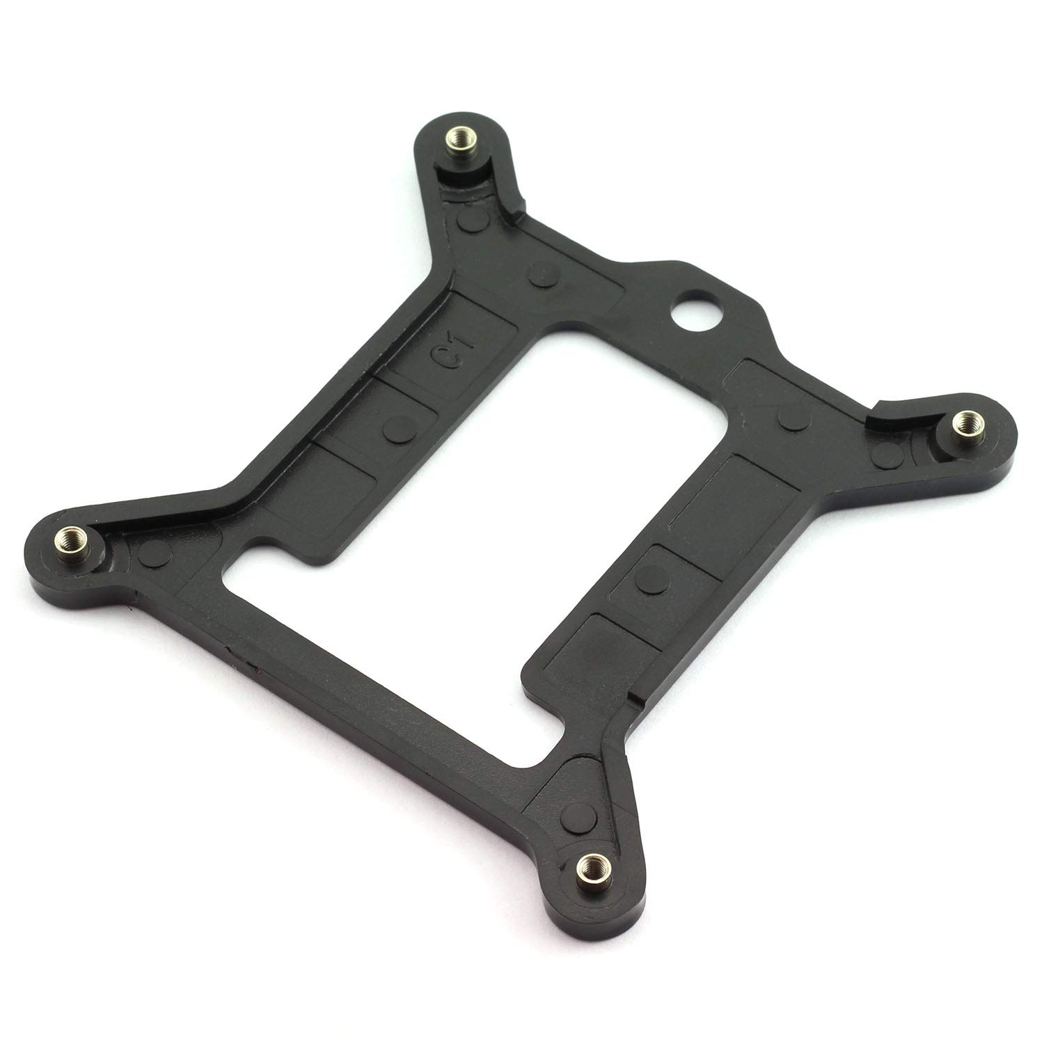 RuiLing 2pcs Plastic Backplate for Intel LGA 1150 1151 1155 1156 CPU Bracket Holder CPU Heatsink Cooling Radiator Base 75x75mm