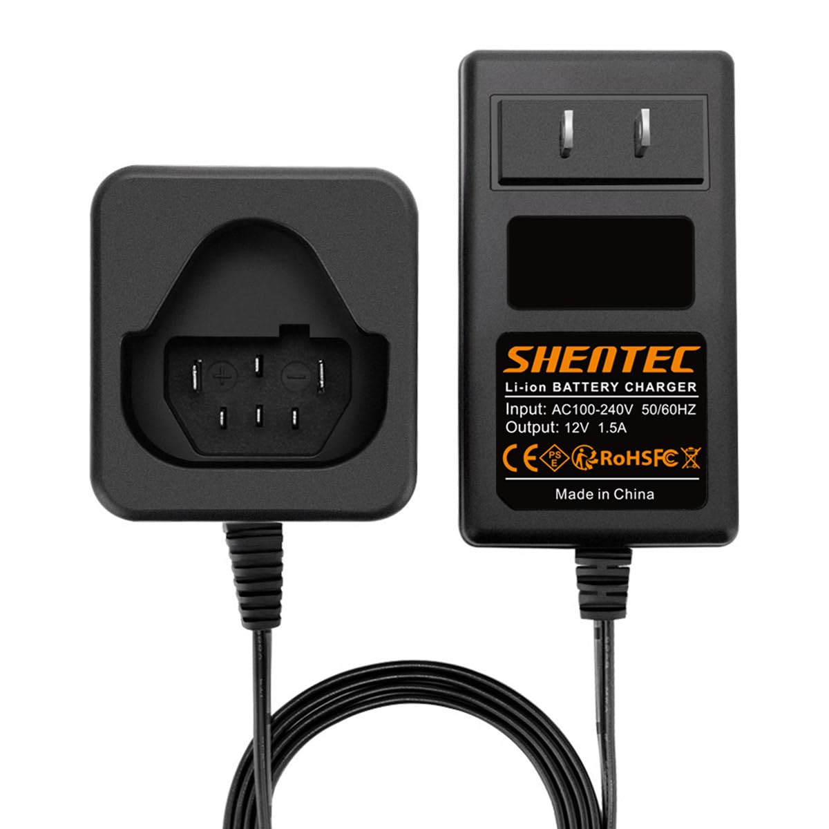 Shentec 12V Lithium Battery Charger Compatible with Ridgid 12V R82059 AC82059 AC82049 130220001 Li-ion Battery