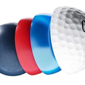 Cut DC Dual Core Golf Balls - Premium, Soft Core - Offers Decreased Ball Spin & Improved Golf Shot Accuracy and Control - 4 Piece Construction Designed for Players of All Levels (One Dozen)