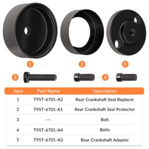 Replacement For OTC 7834 Rear Crankshaft Seal Installer for Ford 1993~1997 Aerostar & 1993~2006 Ranger & Explorer With 4.0L V6 Engine