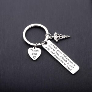 TGBJE Pediatrician Gift A Truly Great Pediatrician Is Hard To Find Keychain Thank You Gift Pediatric Nurse Gift Doctor Gift