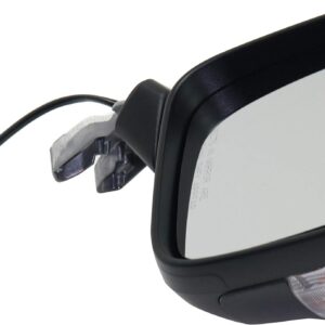 Kool-Vue Mirror Driver Side Compatible with 2007-2012 Hyundai Santa Fe Power Glass - HY1320153