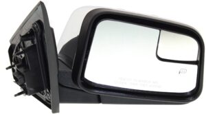 kool-vue mirror compatible with 2008-2015 scion xb driver side with manual folding, in-housing signal light