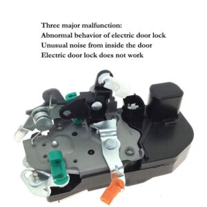 931-636 Door Lock Latch Actuator Motor Assembly FL Front Left Driver Side for 2003-2010 Ram 1500 2500 3500 4500 5500 Replace 55276791AB 55276791AC 55276791AE 55276791AF 55276791AG 55372851AA