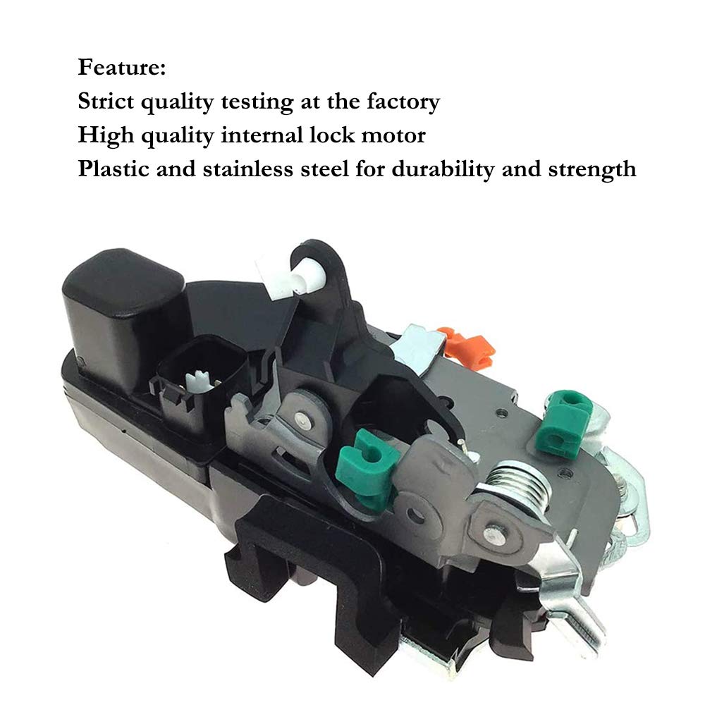 931-636 Door Lock Latch Actuator Motor Assembly FL Front Left Driver Side for 2003-2010 Ram 1500 2500 3500 4500 5500 Replace 55276791AB 55276791AC 55276791AE 55276791AF 55276791AG 55372851AA