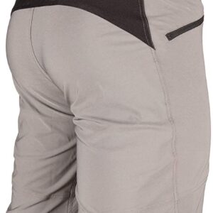 Urban Cycling Apparel Men's MTB Mountain Bike Shorts with Pad (Large, Grey)