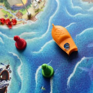 FoxMind, Bermuda Pirates Magnetic Board Game for Kids, Captivating Pirate Adventure for Family and Friends